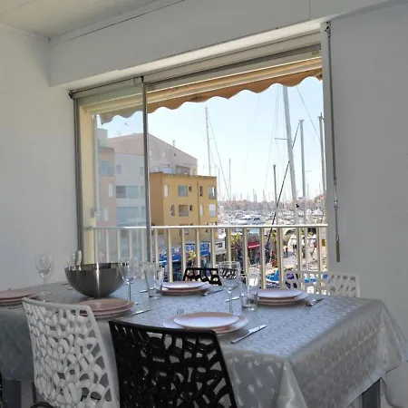 T2 6 Pers, Cap D'agde, Parking Prive, 800m Plage - Fr-1-249-190 아그